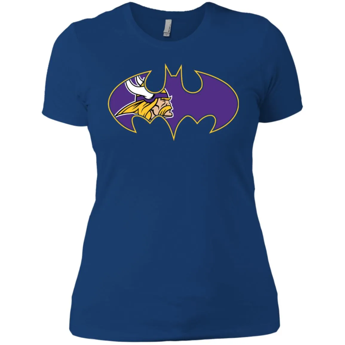 We Are The Minnesota Vikings Batman Nfl Mashup Women Cotton T-Shirt