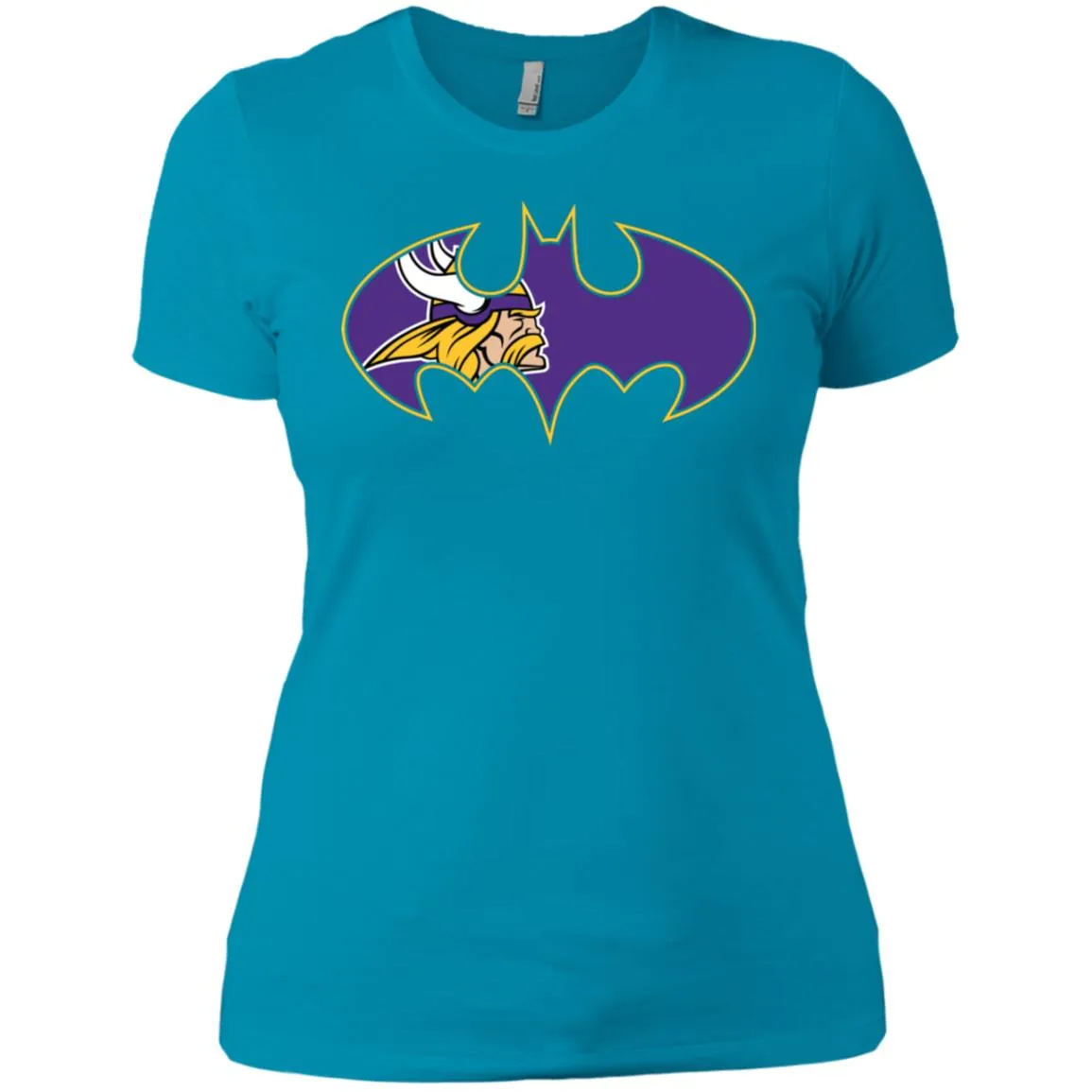 We Are The Minnesota Vikings Batman Nfl Mashup Women Cotton T-Shirt