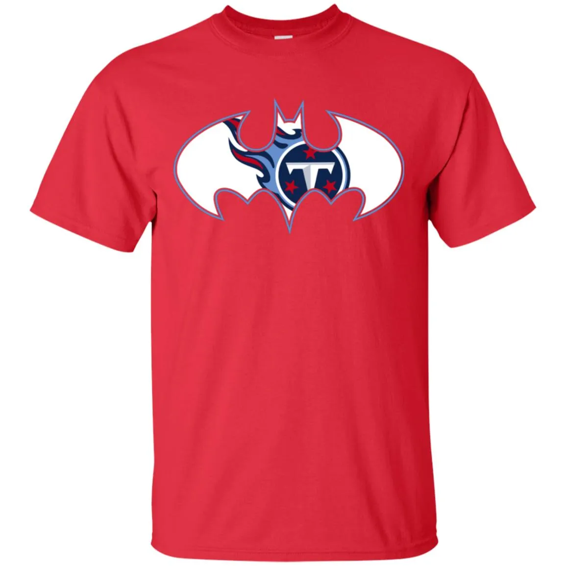 We Are The Tennessee Titans Batman Nfl Mashup Men Cotton T-Shirt