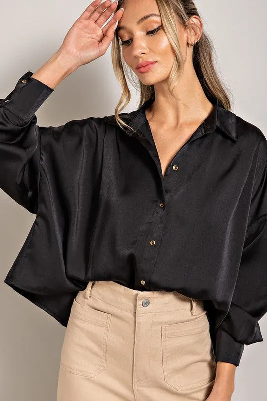 Willow Satin Blouse