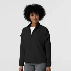 Wink Women's BreezeBreaker Scrub Jacket - Black