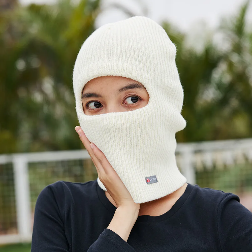 Winter Beanie Balaclava Knitted Full Face Cover Ski Hats for Men and Women