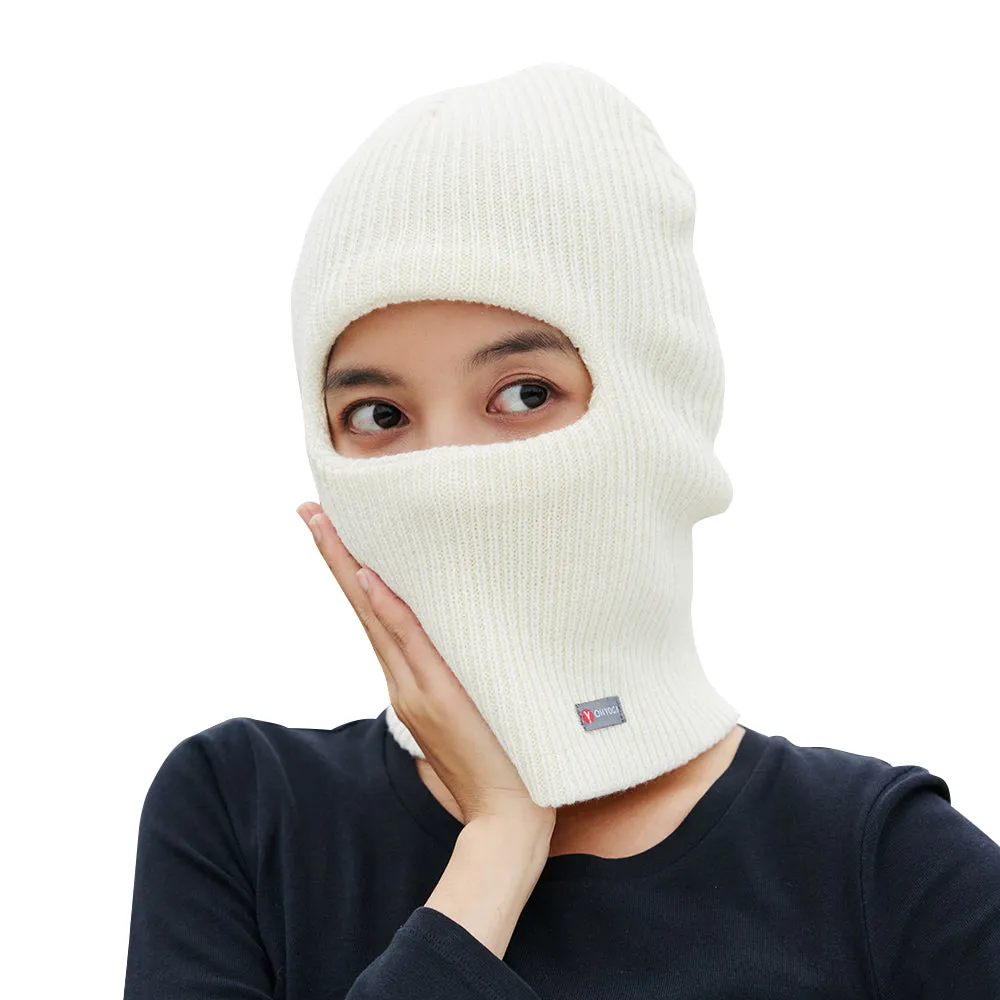 Winter Beanie Balaclava Knitted Full Face Cover Ski Hats for Men and Women