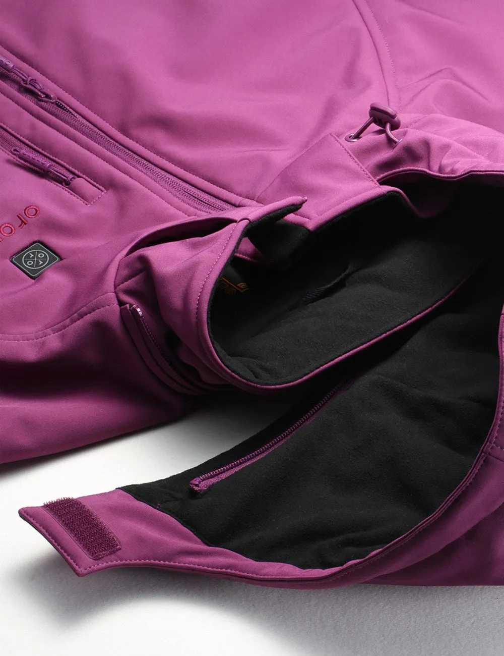 Women's Classic Heated Jacket - Purple/Black