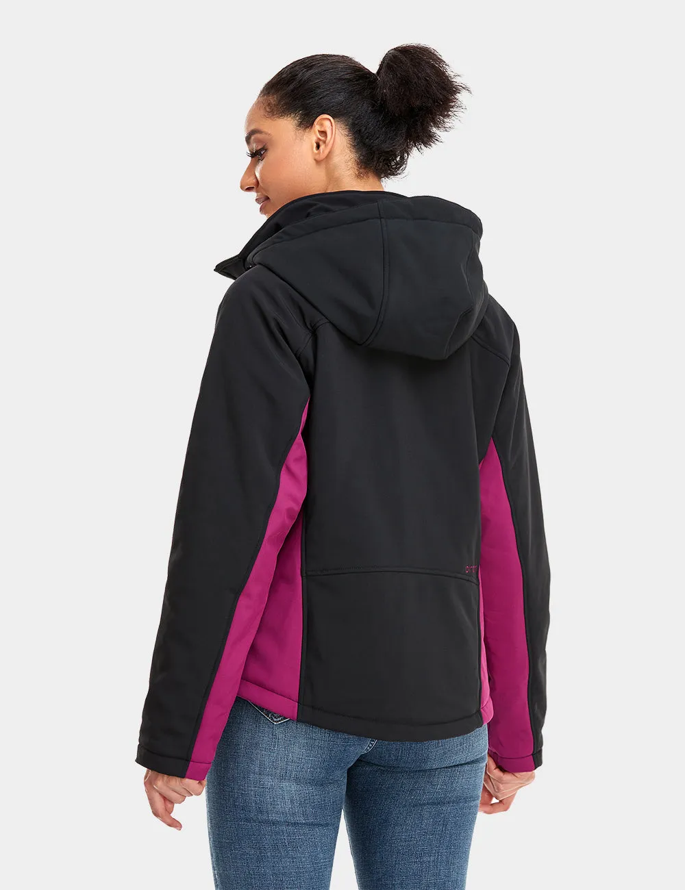 Women's Classic Heated Jacket - Purple/Black