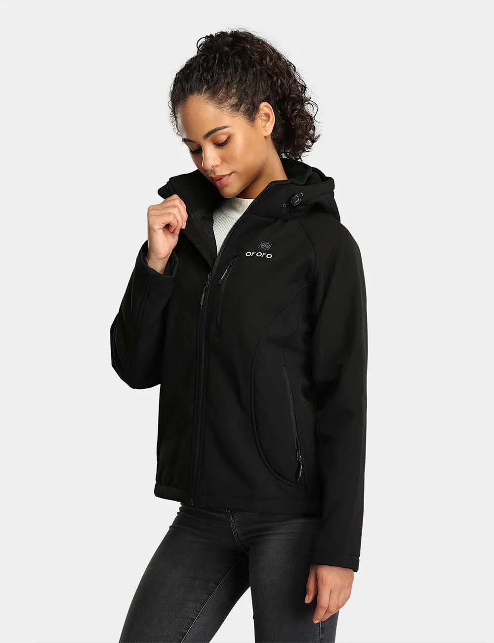 Women's Classic Heated Jacket - Purple/Black