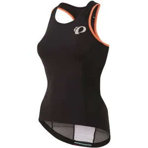 Women's Elite Pursuit Tri Tank - Black/Purple Wine Stripe