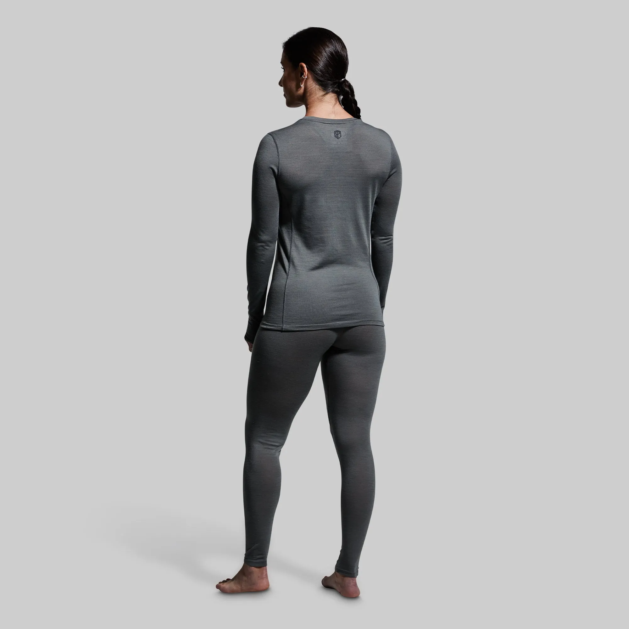 Women's Ridgeline Base Layer Bottom (Wolf Grey)