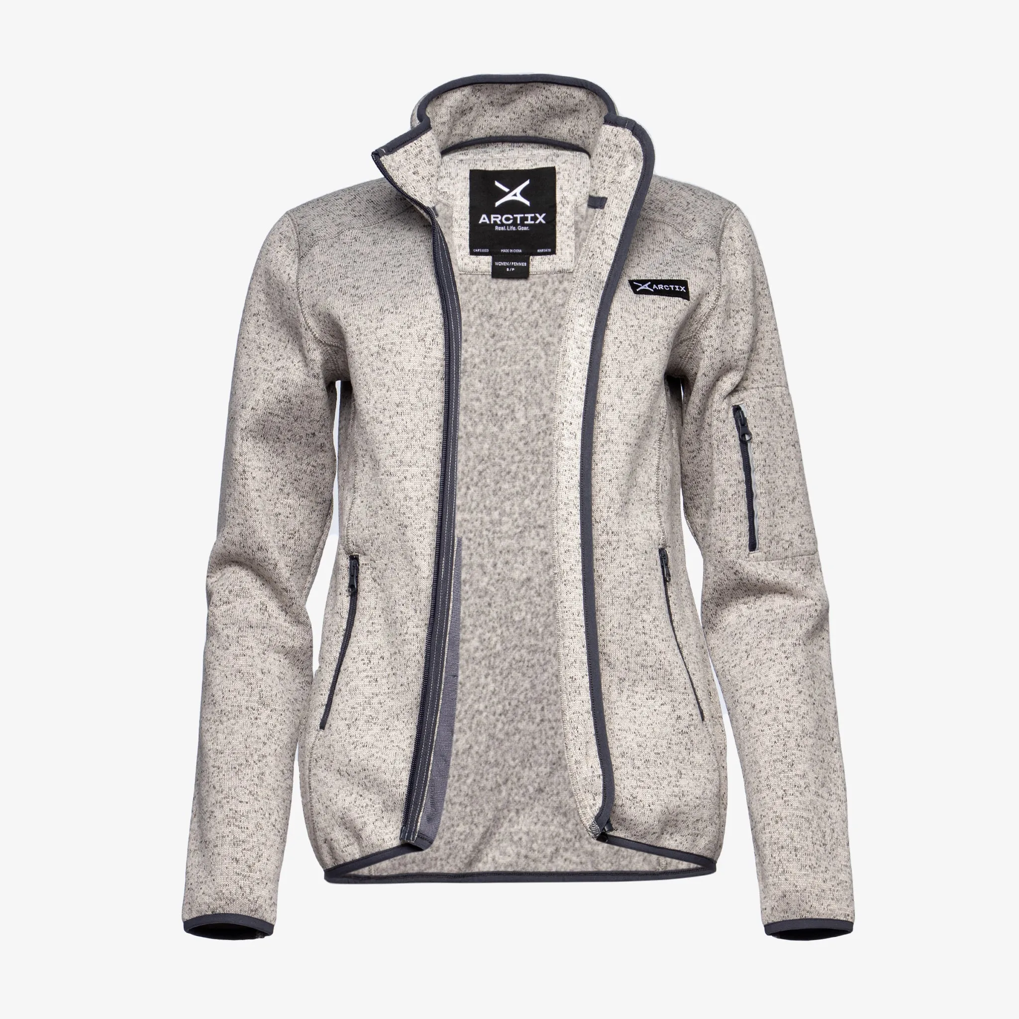 Women's Sweater Fleece Meadow Track Jacket