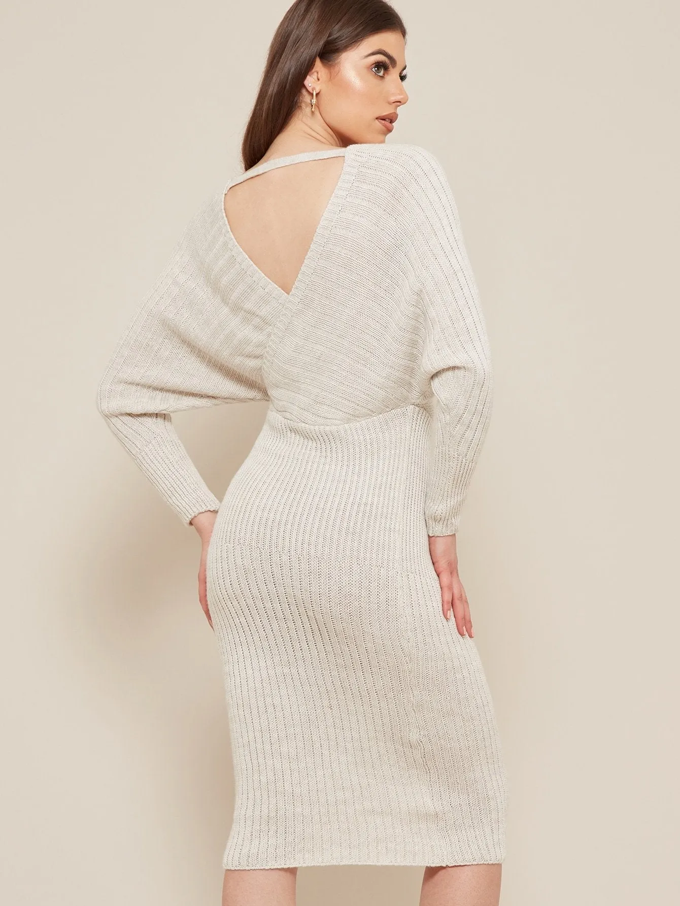 Wrap Knitted Dress