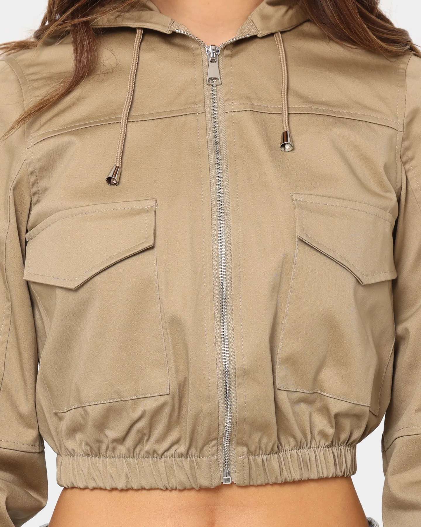 XXIII Women's Mariah Cropped Jacket Beige