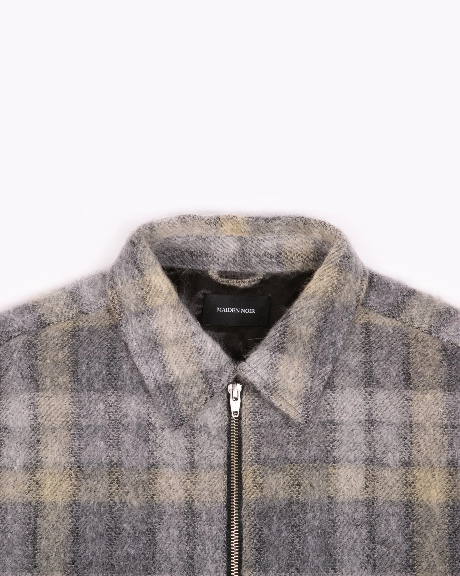 Zip Chore Coat - Fade Plaid Wool