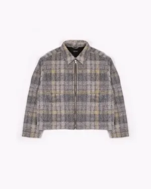 Zip Chore Coat - Fade Plaid Wool